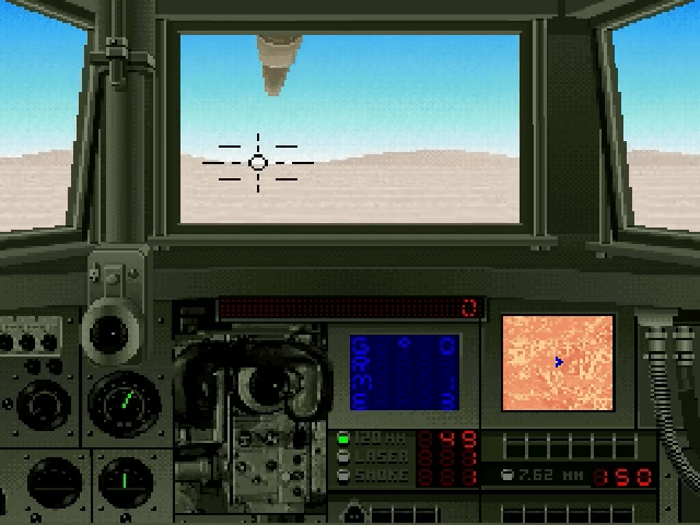 Super Battletank War in the Gulf screenshot 3 for Super Nintendo